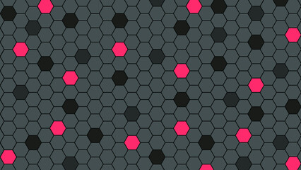 Vector illustration. Honeycomb background.
Geometric background. Hexagonal cells.