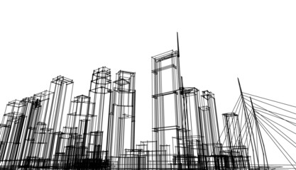 city concept sketch
