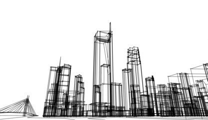 city concept sketch
