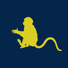 Animals Icon Flat Graphic Design - Illustration