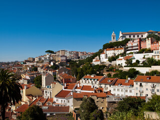 Graça hill view, Lisbon