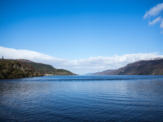 Fototapeta na wymiar Loch Ness south end