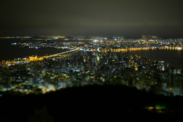 Florianopolis at night