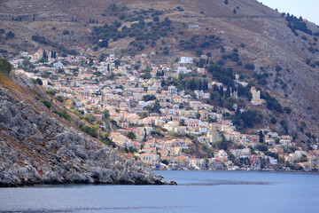 Obraz premium Symi, eine Insel bei Rhodos