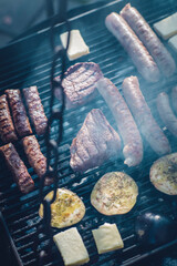 barbecue sausage and shrimp