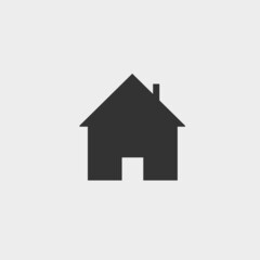 House vector icon illustration sign