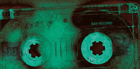 Musikkassette, Illustration