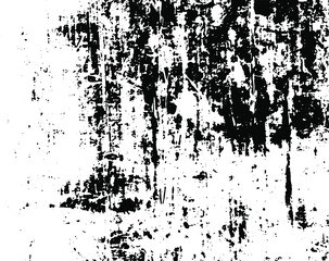 Rustic grunge vector texture with grain and stains. Abstract noise background. Weathered surface. Dirty and damaged. Detailed rough backdrop. Vector graphic illustration with transparent white. EPS10.