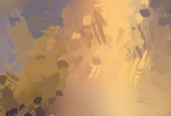 Brushed Painted Abstract Background. Brush stroked painting. Strokes of paint. 2D Illustration.