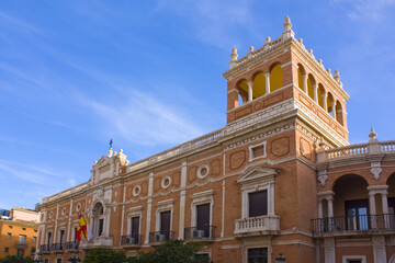 Fototapeta na wymiar Palace del Marques de Campo (now Local History Museum) in Valencia