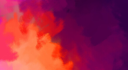 Brushed Painted Abstract Background. Brush stroked painting. Artistic vibrant and colorful wallpaper.