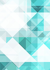 Overlapping design with triangles background. Abstract geometric wallpaper. Geometrical colorful triangular shapes.