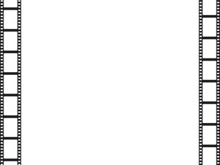 縦シンプルモノクロフィルムフレーム