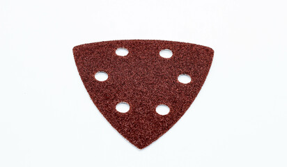sandpaper for multi tools on a white background.