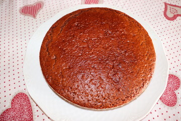 soft base for a chocolate cake