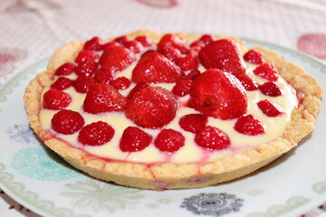 The Strawberries Cake for San Valentine's Day
