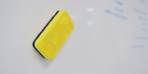  yellow whiteboard eraser sponge