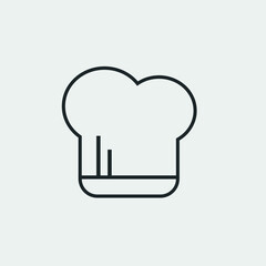 Chef vector icon illustration sign