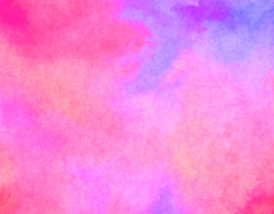 Modern brush strokes painting. Soft color painted illustration of soothing composition for poster, wall art, banner, card, book cover or packaging. Watercolor abstract painting with pastel colors.