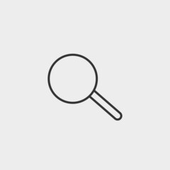 Search vector icon illustration sign