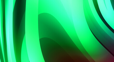 Abstract background with colorful gradient. Vibrant graphic wallpaper with stripes design. Fluid 2D illustration of modern movement.