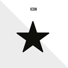 Star vector icon illustration sign