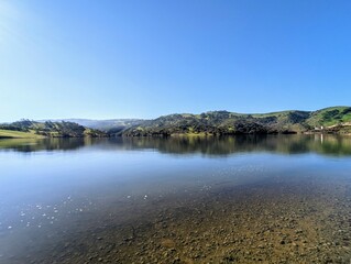 lake in the mountains