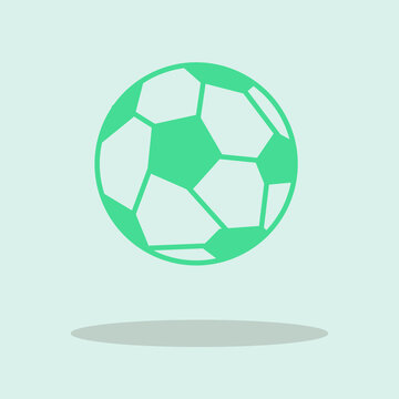 Football vector icon illustration sign