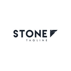 Stone. Logo template.