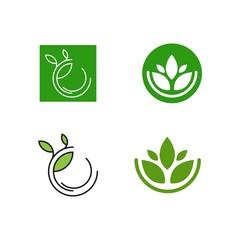 Green leaf logo