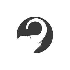 Obraz premium Elephant logo illustration