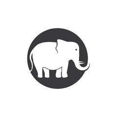 Elephant logo illustration