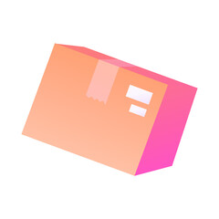 Box Package Illustration