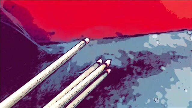 The abstract art design background of Insence and smoke,blurry light around