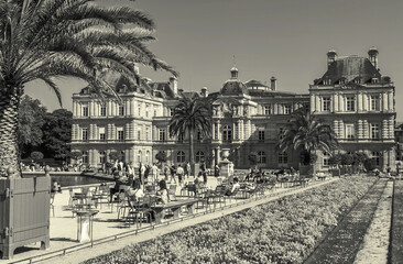 The Luxembourg Palace in Paris.