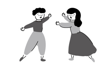 再会を喜ぶ遠距離恋愛の男女4