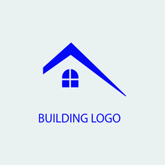 mordern Building  logo design, vector.