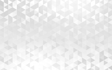 Brilliance triangle white geometric background. Shiny abstract blank texture.