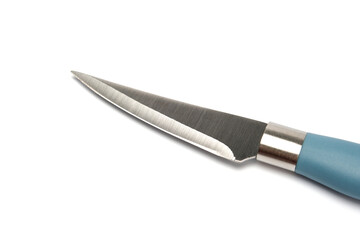 kitchen knife for fruits and vegetables isolate on white background