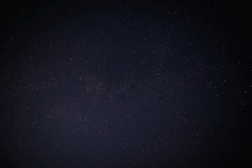 Night sky. Stars and galaxies in the sky at dusk.