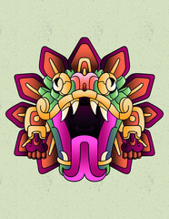quetzalcoatl mexican art god