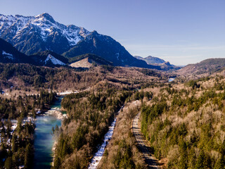 lake in the mountains