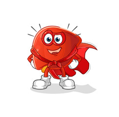 liver heroes vector. cartoon character