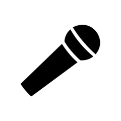 Microphone. Vector image.