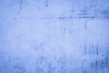 Abstract blue colored rough cement wall texture. Abstract grunge concrete background for pattern.