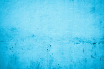 Grunge blue colored old rough cement wall texture. Abstract grunge concrete background for pattern.
