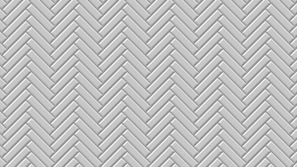 Ceramic tile herringbone pattern. Diagonal texture for subway, kitchen and bathroom. Vector illustration.