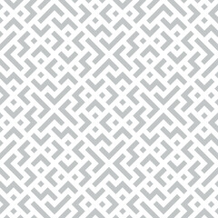 Abstract geometric pattern. A seamless vector background. White and gray ornament. Graphic modern pattern. Simple lattice graphic design.
