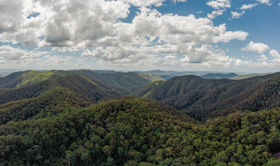 landscape with mountains