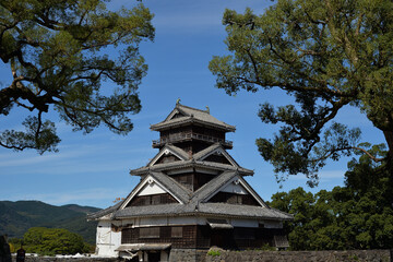 熊本城、宇土櫓、震災後